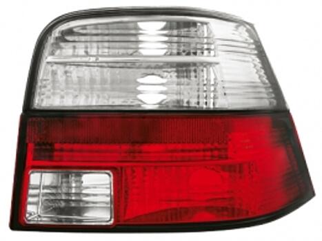 Задние фонари VW Golf 4 красные/хром RV02RC / 80234 / VWGLF98-740RW-N 441-1935PXAE