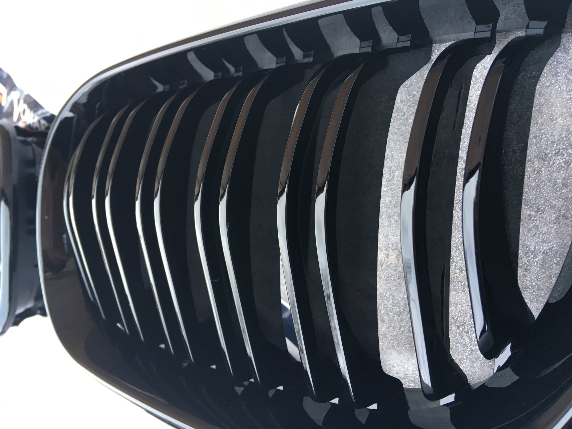 Изображение решётки радиатора BMW E46 седан 01-05 M-стиль сдвоенные артикул 1214340 -- №7