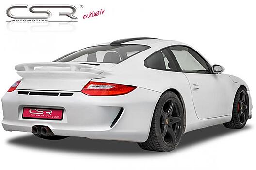 Бампер задний Porsche 911/997 кабриолет/купе GT3RS, C4S, Turbo, C4, GT2, Targa4, Targa4S, Turbo S, GTS 2008-2012 HSK998 