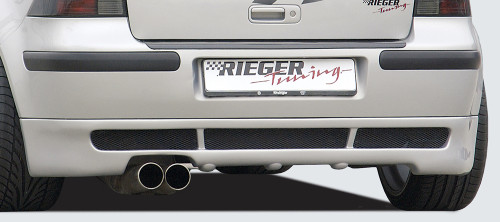 Юбка заднего бампера VW Golf 4 97-03 RIEGER 00042061 