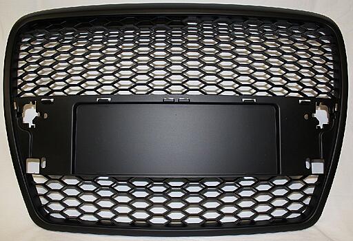 Решетка радиатора Audi A6 C6 4F без эмблемы в виде сот Hone Mesh JOM 4F0853653MOE 