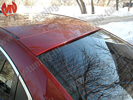 Козырек на заднее стекло Mazda 6 2008 var №2 широкий Sedan   Козырек на стекло Mazda 6 2008 var№2 широкий Sedan   