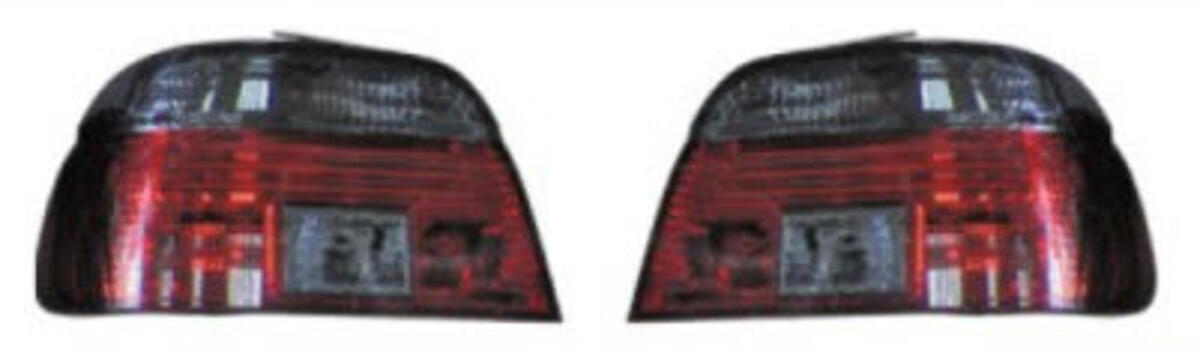 Фоанри задние дизайн под LED (DLAA) (Китай) красные тонированные BMW E39 96-99 BME3996-743RT-N 63212496297+63212496298