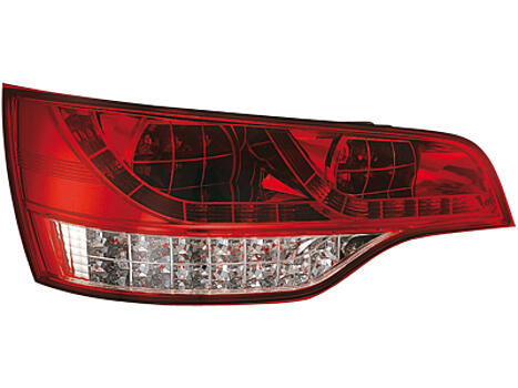 Задние фонари Audi Q7 05-09 красные, диодные LED и диодным поворотник 1095996 
