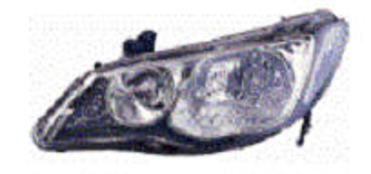 Фара левая (под корректор) (для кузова седан) HONDA CIVIC СЕДАН 06- HDCVC06-001-L 33151SNBG03