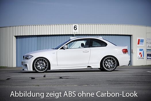 Пороги на BMW  1 E81 / E82 / E87 / E88 Carbon-Look 00099132+00099133 