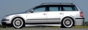 Пороги VW Passat 3B 09.96-11.00/ 3BG 11.00-05.05 седан/ универсал RIEGER 00024016 + 00024017 