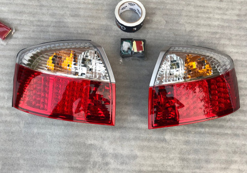 Задние фонари Audi A4 B6 00-04 седан диодные LED RA05DLRC / 1017995 441-1946P3AE-CR