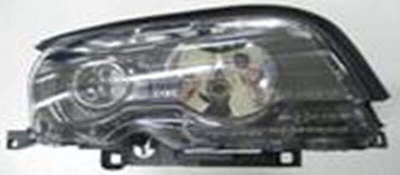 КУПЕ фара правая, с мотором электрокорректора под ксенон черная BMW E46 (купе) 98-02 BM46K98-002B-R 0301157276/63126904294
