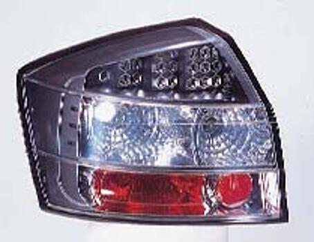 Задние фонари на Audi A4 B6 01- седан светодиодные черные хром  AI0A401-741HB-N SK1600-ADA403-JM