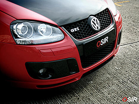 Реснички на передние фары из карбона VW Golf 5/ GTI/ Jetta 5/ Rabbit/ R32 06-09 LID GT Carbon  
