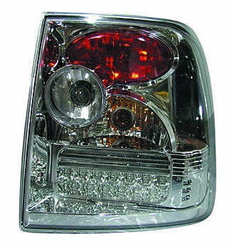 Задние фонари VW Passat B5 Lim. 97-00 прозрачные, LED диодный стоп сигнал VWPAS97-742H-N 