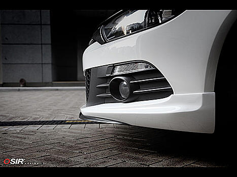 Юбка переднего бампера VW Scirocco Osir Design FCS Scirocco 2 pieces 
