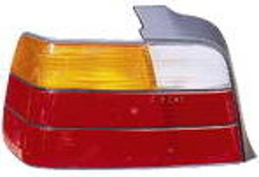 Фонарь задний внешний левый (для кузова седан) желто-красный BMW E36 91-98 BME3691-742YR-L 63211387361