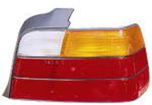 Фонарь задний внешний правый (для кузова седан) желто-красный BMW E36 91-98 BME3691-742YR-R 63211387361