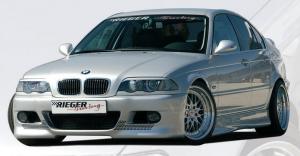Бампер передний BMW 3er E46 седан/ фаэтон ДТ до рестайлинга RIEGER 00050128 