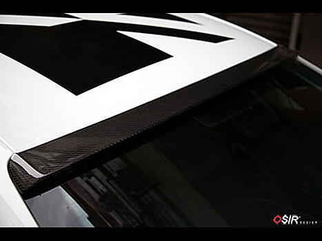 Спойлер накладка из карбона на заднее стекло Audi A4/ S4 B8 09- Osir Design Telson A4 B8 TOP 