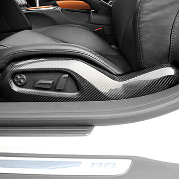 Комплект накладок на передние сиденья из карбона для Audi R8/ Audi TT Mk2 TID Styling CSSTSAUDIR8 