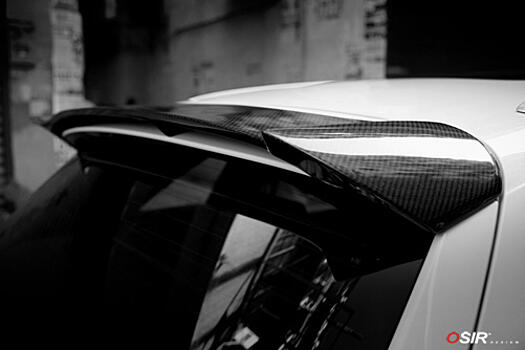 Спойлер на крышу Audi Q5 стекловолокно Osir Design Telson Q5 B8 Fiber 