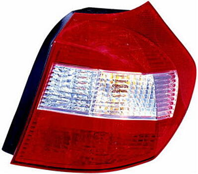Фонарь задний внешний правый (красный)-белый BMW E87 03-06 BME8703-741RW-R 63216924502