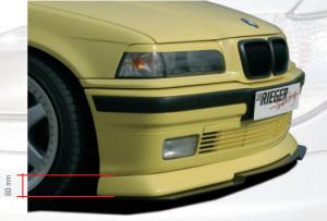 Юбка переднего бампера BMW 3er E36 RIEGER 00049012 