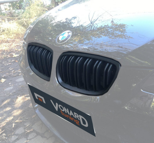 Решетки радиатора BMW E92 06-10 матовые М3-Look сдвоенные 1216742 51712155450