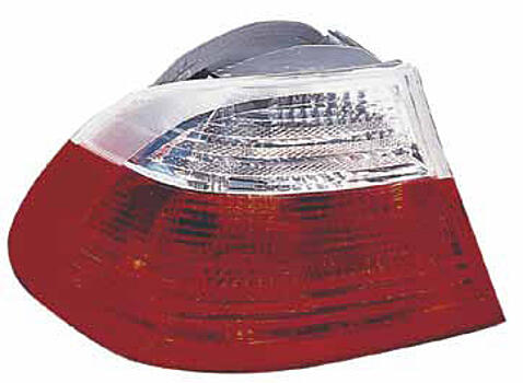 КУПЕ фонарь задний внешний левый (красный)-белый BMW E46 (купе) 98-02 BM46K98-741RW-L 63218383825