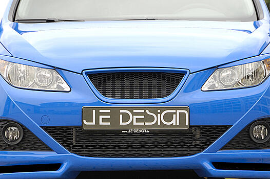 Решетка радиатора без эмблемы Seat Ibiza 6J JE Design 00235876 