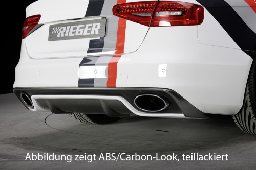 Диффузор Audi A4 S4 B8 S-Line 12-15 рестайлинг RS5-Look 00055549 