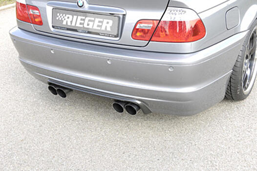 Юбка заднего бампера Carbon-Look для BMW 3 E46 M3 00099574 
