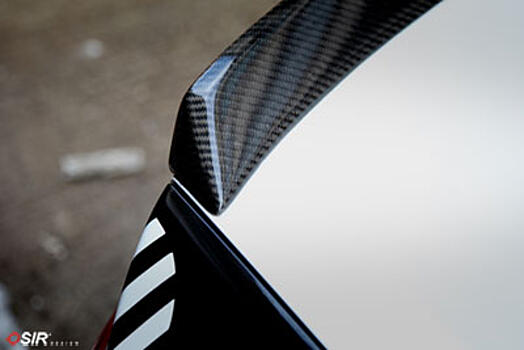 Спойлер на крышку багажника Audi A4 B8 S4 / S-LIne Telson A4 B8-S Carbon 