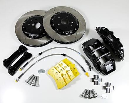 Комплект передних вентилируемых спортивных тормозов Forge для Audi A3 S3 / Audi TTRS / Audi TTS / VW Scirocco / VW Golf Mk5 FMBKMK5 