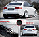 Юбка заднего бампера Audi A4 B8 Carbon-Look RIEGER 00099084  -- Фотография  №1 | by vonard-tuning