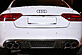 Диффузор заднего бампера Audi A5 Coupe/Cabrio 05.2007-11.2011 Carbon-Look 00099086/00099091/00099092  -- Фотография  №1 | by vonard-tuning