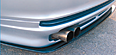 Юбка заднего бампера BMW 3er E46 седан до рестайлинга RIEGER 00050106  -- Фотография  №2 | by vonard-tuning