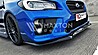 Сплиттер переднего бампера Subaru WRX STI острый SU-IM-4-WRX-STI-FD1  -- Фотография  №4 | by vonard-tuning
