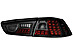 Задние фонари на Mitsubishi Lancer 08+  черные, диодные LED RM03LB  -- Фотография  №3 | by vonard-tuning