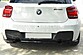 Сплиттер заднего бампера (центральный) с вертикальными полосами на BMW 1 F20 M-Power  BM-1-F20-M-RD1+RD2  -- Фотография  №5 | by vonard-tuning
