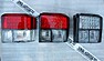Задние фонари VW T4 90-03 дымчатые с LED диодным стоп сигналом VWTRN90-745TT-N / 2270998 441-1919P4BEVS -- Фотография  №4 | by vonard-tuning
