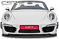 Юбка накладка переднего бампера Porsche 911/991 купе, кабриолет с 9/2011 FA200  -- Фотография  №2 | by vonard-tuning