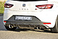 Диффузор заднего бампера Seat Leon (5F) FR (черный под покраску) 00027001  -- Фотография  №1 | by vonard-tuning