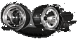 Фары передние на VW Passat 3C 05+ черные, ангельские глазки SWV29DB / FAW076 / VWPAS05-001B-N  -- Фотография  №4 | by vonard-tuning