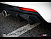 Дополнительный комплект карбоновых накладок диффузора Osir Golf 6R DTM GT6 RS carbon  -- Фотография  №2 | by vonard-tuning
