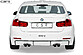 Диффузор заднего бампера на BMW 3er F30, F31 (для стандартного бампера) HA159  -- Фотография  №2 | by vonard-tuning
