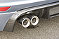 Юбка заднего бампера VW Golf MK 6 под выхлоп слева RIEGER Carbon-Look 00099782  -- Фотография  №5 | by vonard-tuning