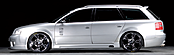 Юбка заднего бампера Audi A6 C5 4B 05.97-06.01 универсал RIEGER 00055308  -- Фотография  №3 | by vonard-tuning