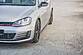 Сплиттеры лезвия под пороги VW Golf 7 GTI дорест VW-GO-7/7F-GTI-SD2G  -- Фотография  №3 | by vonard-tuning