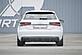 Диффузор заднего бампера Audi A3 8V Carbon-Look под сдвоенный выхлоп слева 3-х дв. и 5-и дв. 00099142  -- Фотография  №3 | by vonard-tuning