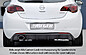 Диффузор юбка заднего бампера Opel Astra J 5-дв  00051315  -- Фотография  №2 | by vonard-tuning