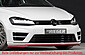 Сплиттер переднего бампера VW Golf 7R / Golf 7 R-line 00059566  -- Фотография  №2 | by vonard-tuning